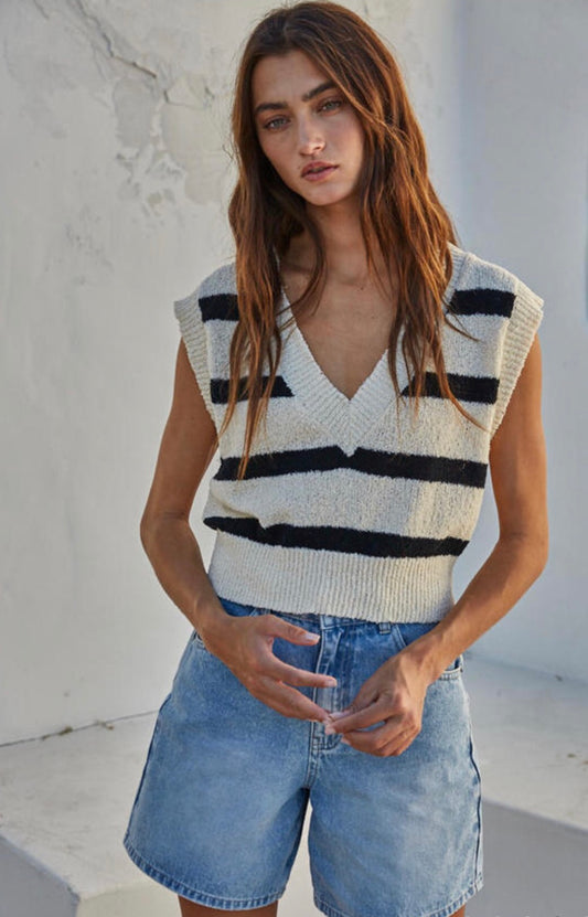 The Stripe Vest