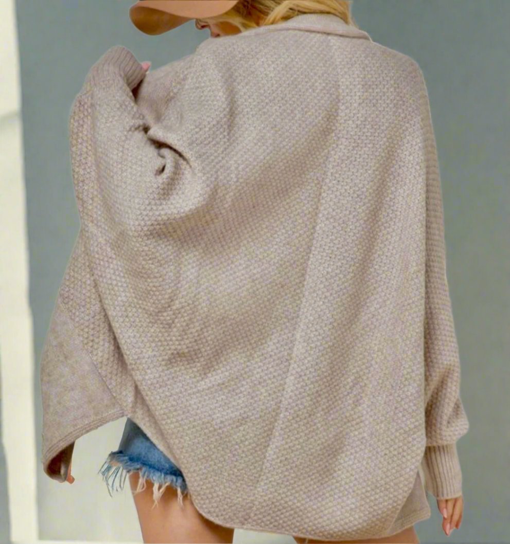 The Oversized Cardigan